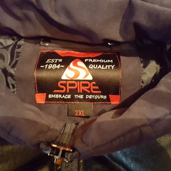 Spire by Galaxy Men's Heavyweight Parka Jacket 2XL - Picture 6 of 6